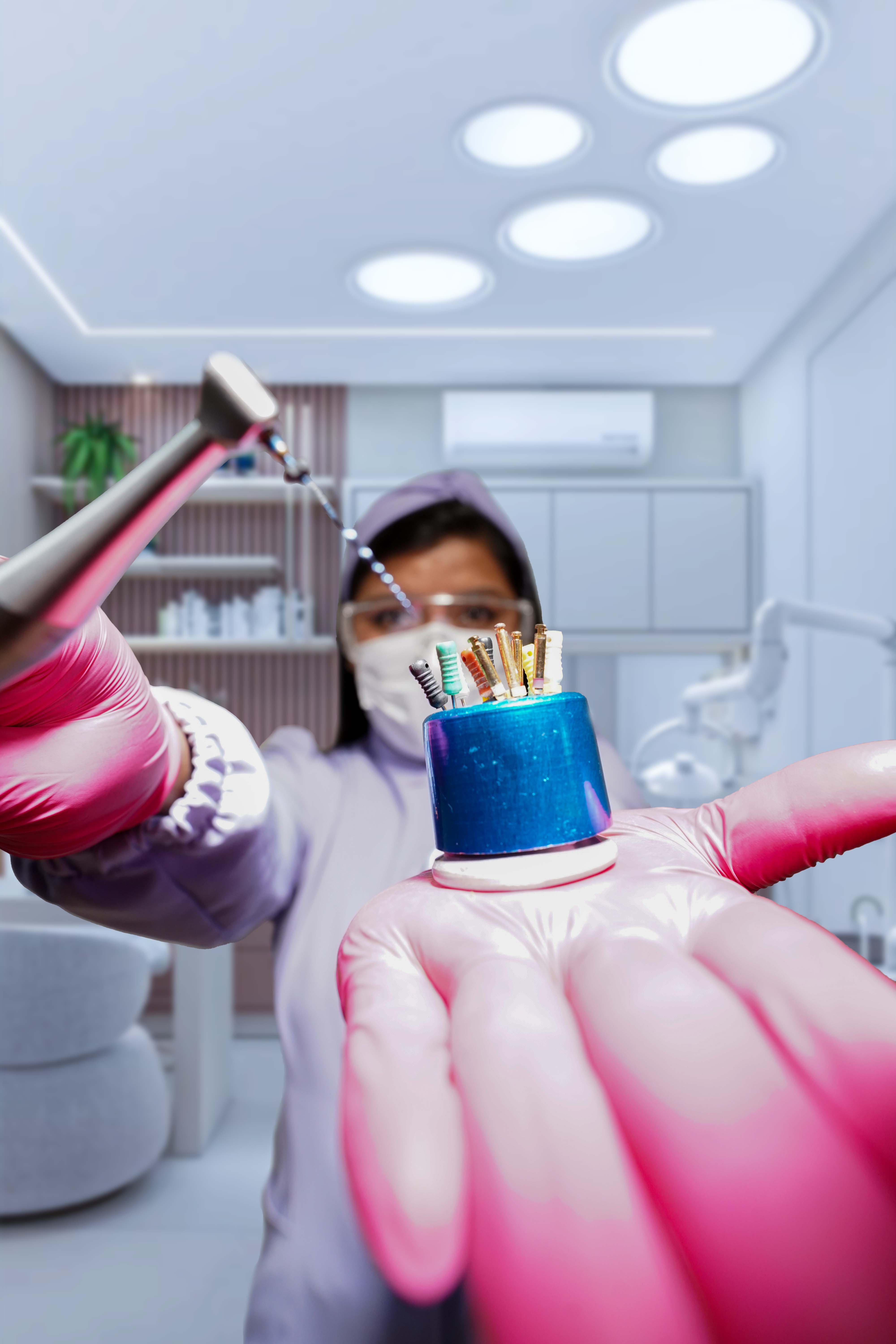 Selección de color dental